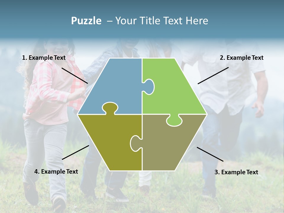 Children Content Love PowerPoint Template