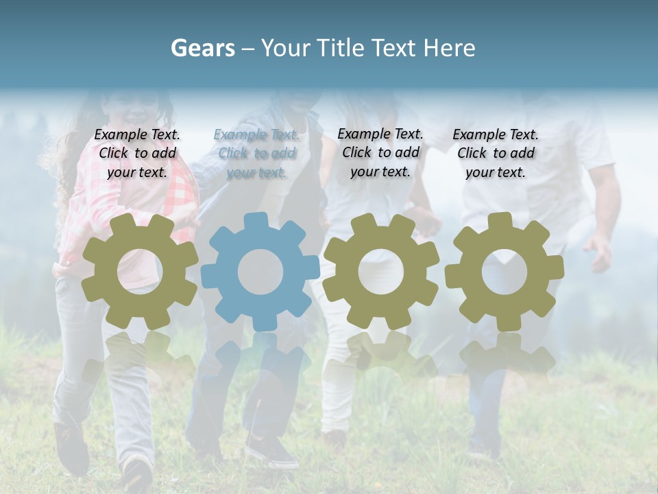 Children Content Love PowerPoint Template