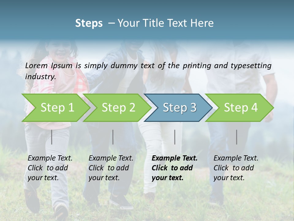Children Content Love PowerPoint Template