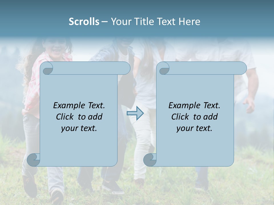 Children Content Love PowerPoint Template