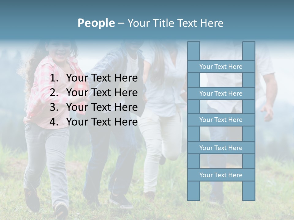 Children Content Love PowerPoint Template