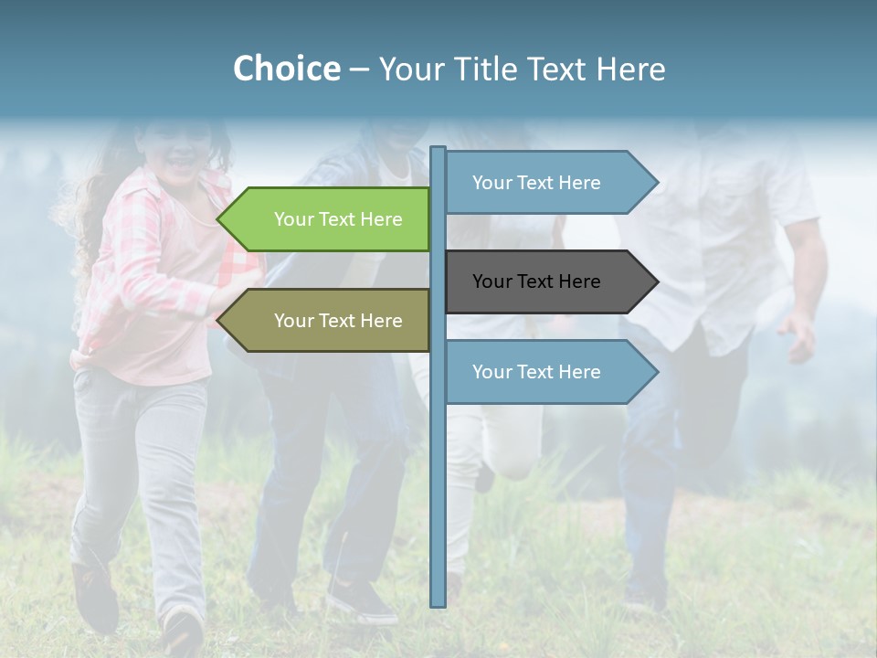 Children Content Love PowerPoint Template