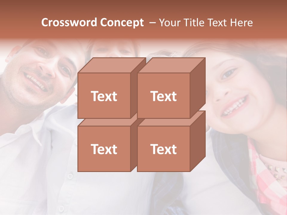 Smiling Man Cheerful PowerPoint Template