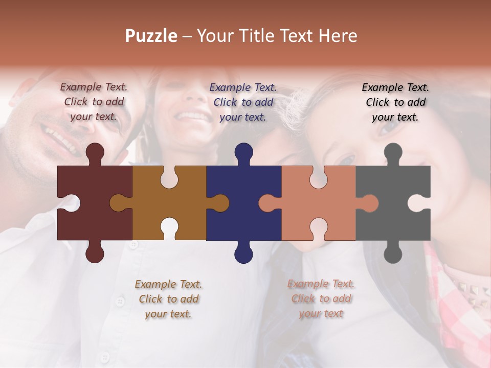 Smiling Man Cheerful PowerPoint Template