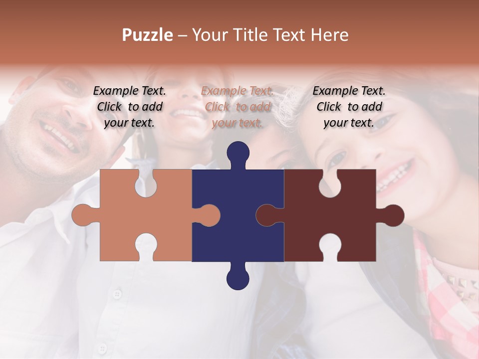 Smiling Man Cheerful PowerPoint Template