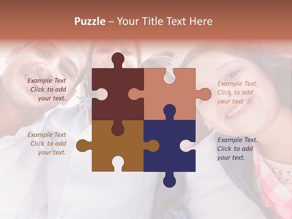 Smiling Man Cheerful PowerPoint Template