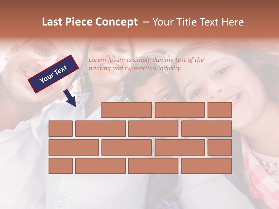 Smiling Man Cheerful PowerPoint Template