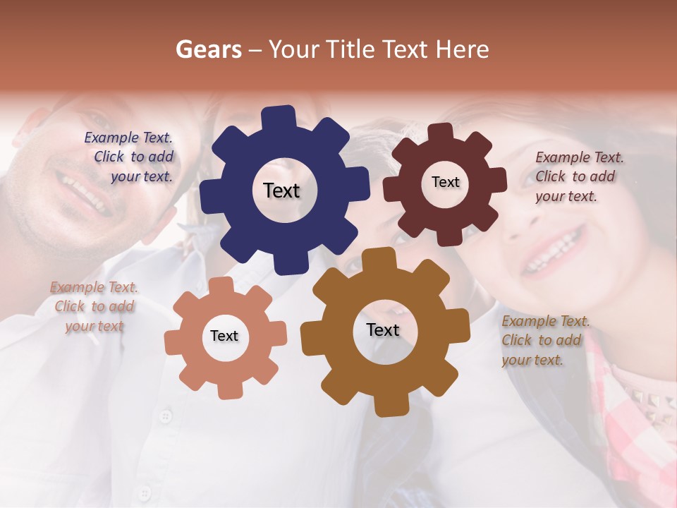 Smiling Man Cheerful PowerPoint Template