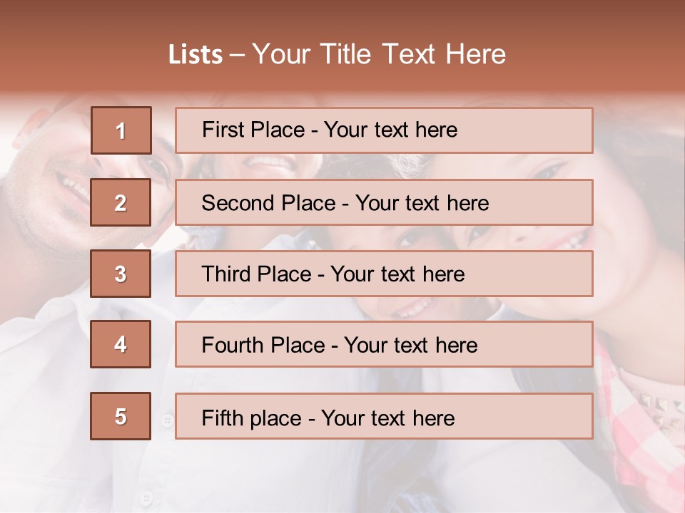Smiling Man Cheerful PowerPoint Template
