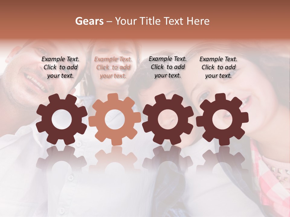 Smiling Man Cheerful PowerPoint Template