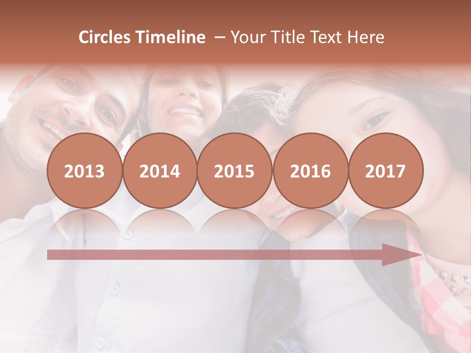 Smiling Man Cheerful PowerPoint Template