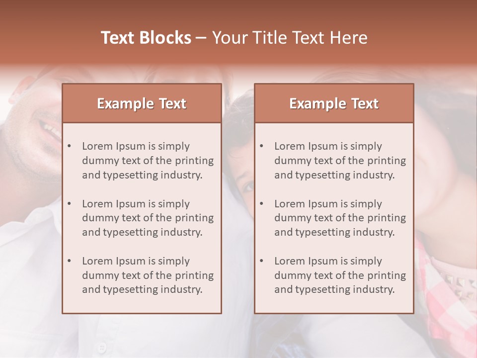 Smiling Man Cheerful PowerPoint Template