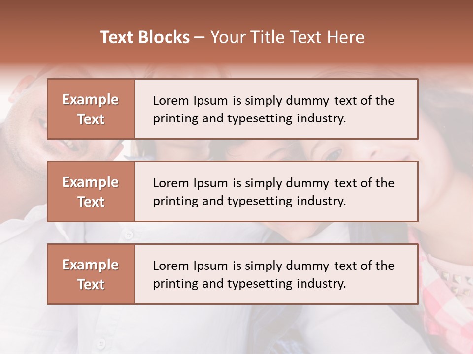 Smiling Man Cheerful PowerPoint Template