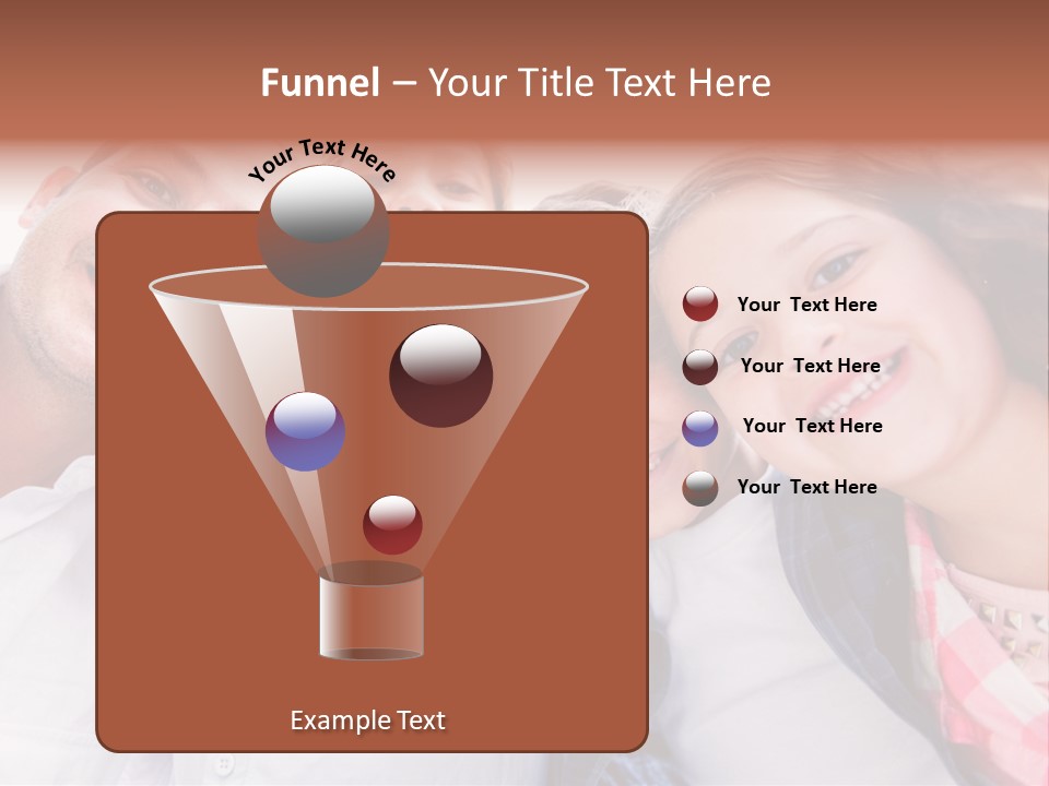 Smiling Man Cheerful PowerPoint Template