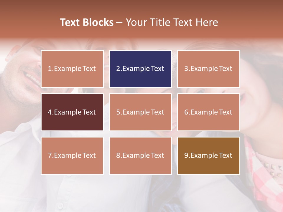 Smiling Man Cheerful PowerPoint Template