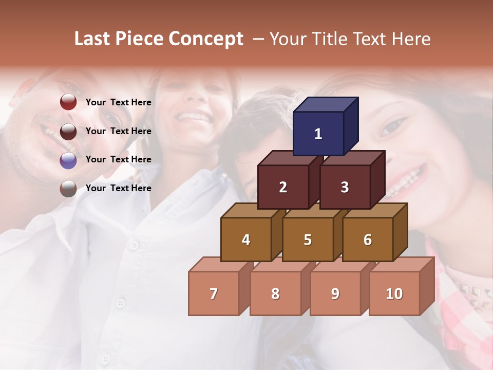 Smiling Man Cheerful PowerPoint Template