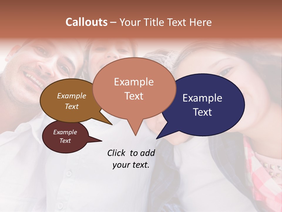Smiling Man Cheerful PowerPoint Template