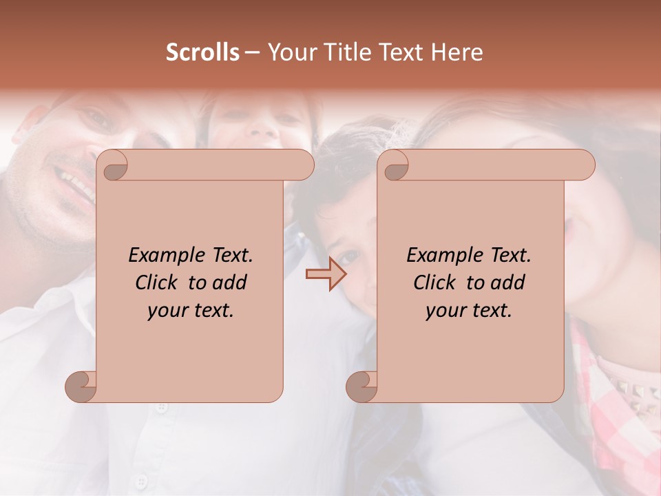 Smiling Man Cheerful PowerPoint Template
