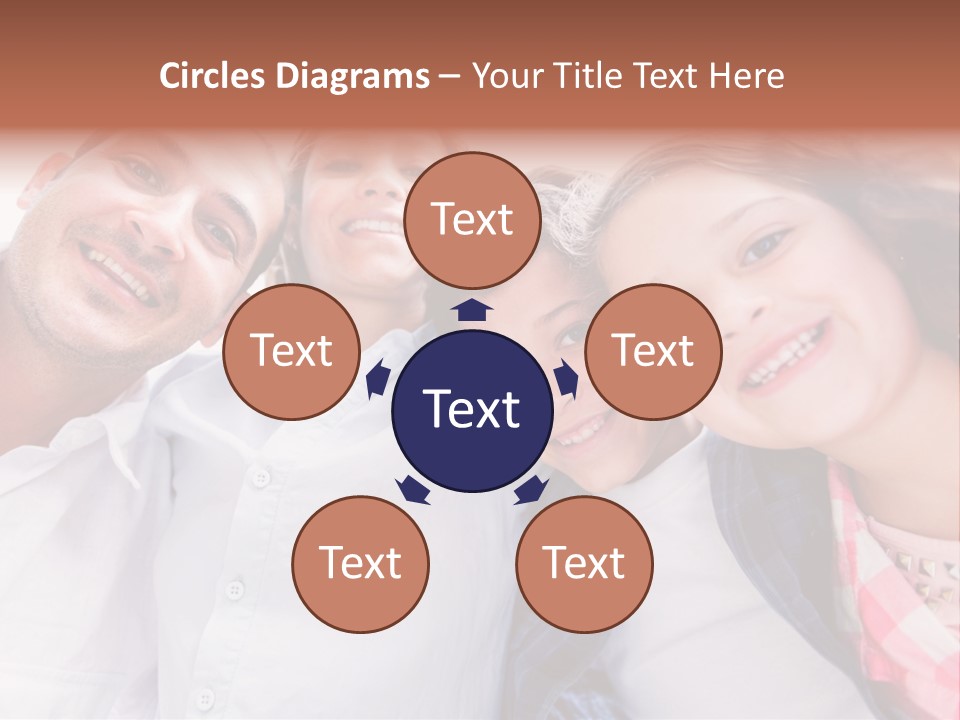 Smiling Man Cheerful PowerPoint Template