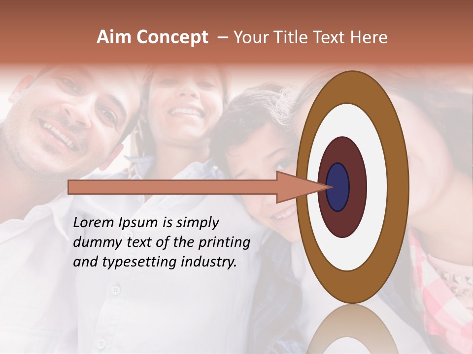 Smiling Man Cheerful PowerPoint Template