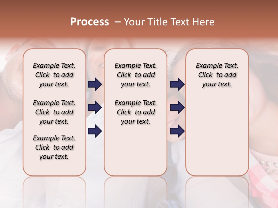 Smiling Man Cheerful PowerPoint Template