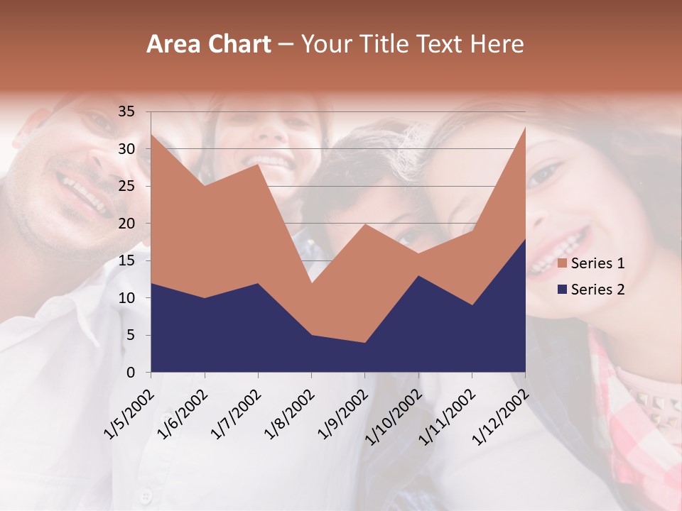 Smiling Man Cheerful PowerPoint Template
