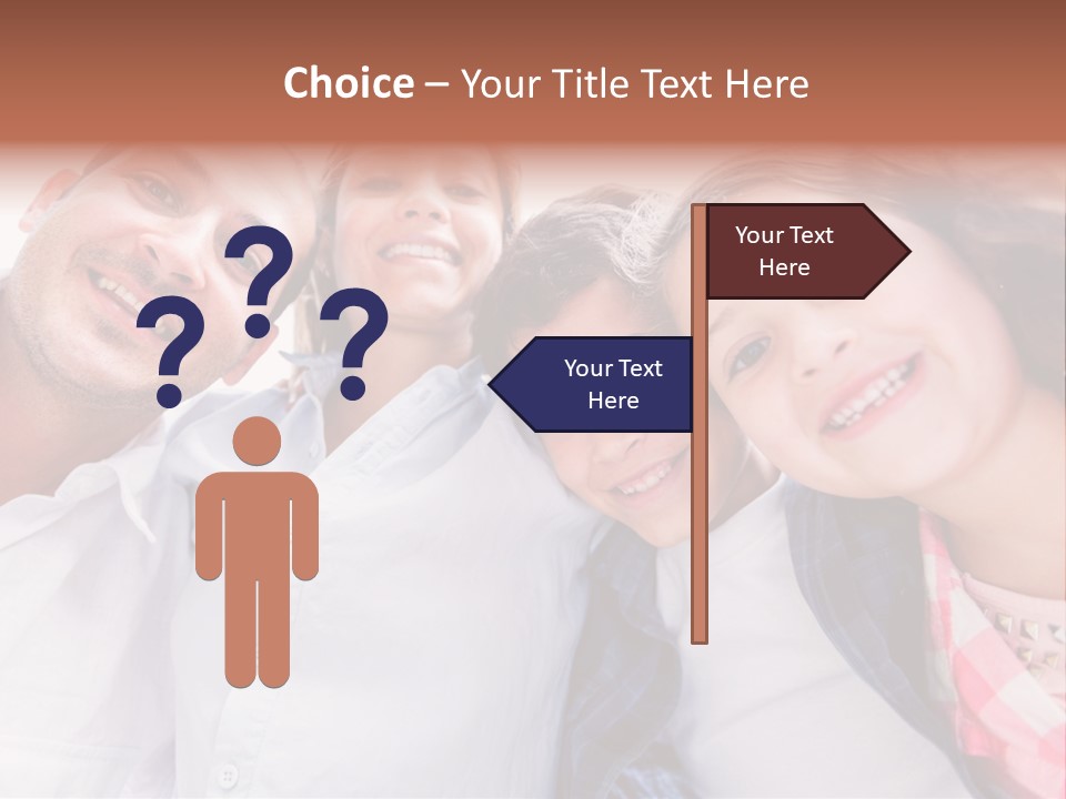 Smiling Man Cheerful PowerPoint Template