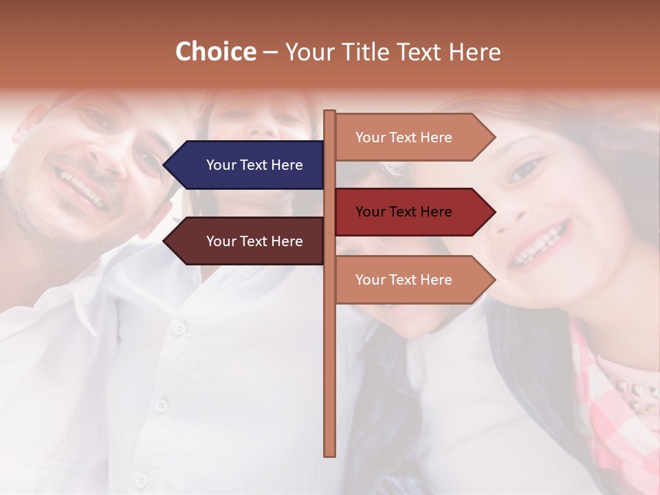 Smiling Man Cheerful PowerPoint Template