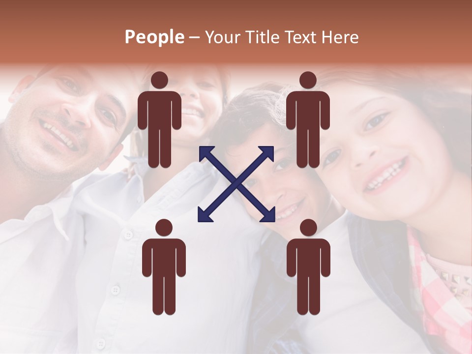 Smiling Man Cheerful PowerPoint Template
