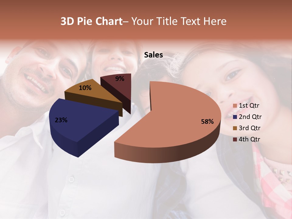 Smiling Man Cheerful PowerPoint Template