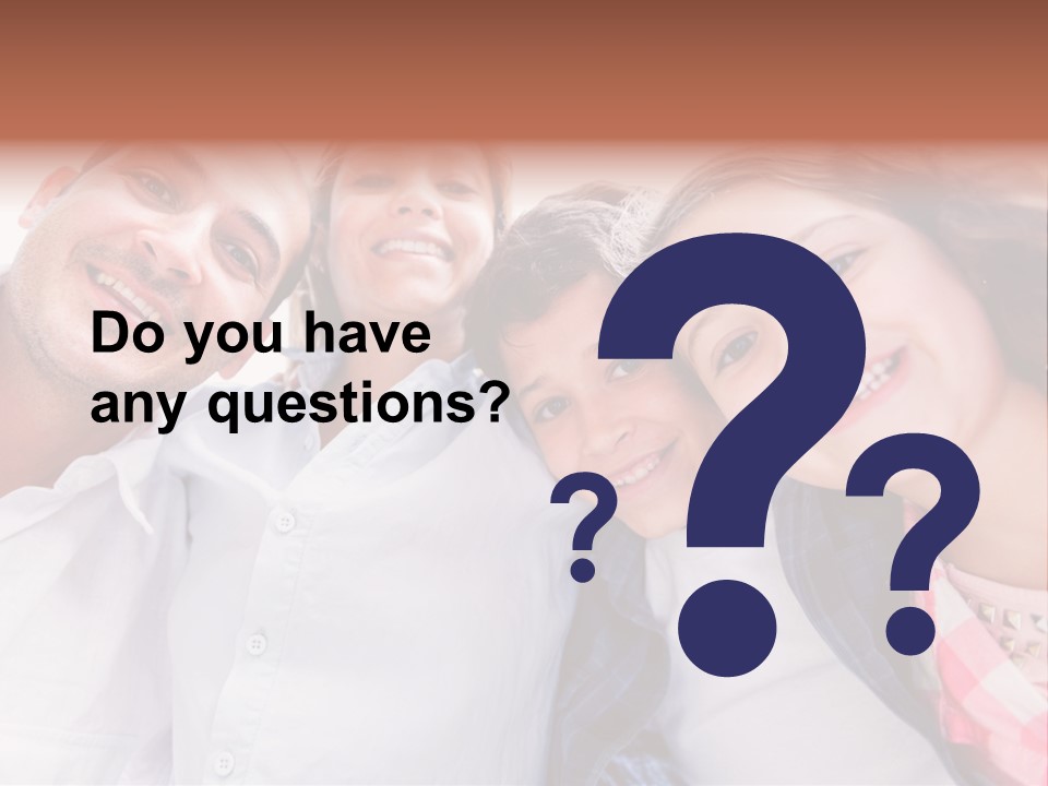 Smiling Man Cheerful PowerPoint Template