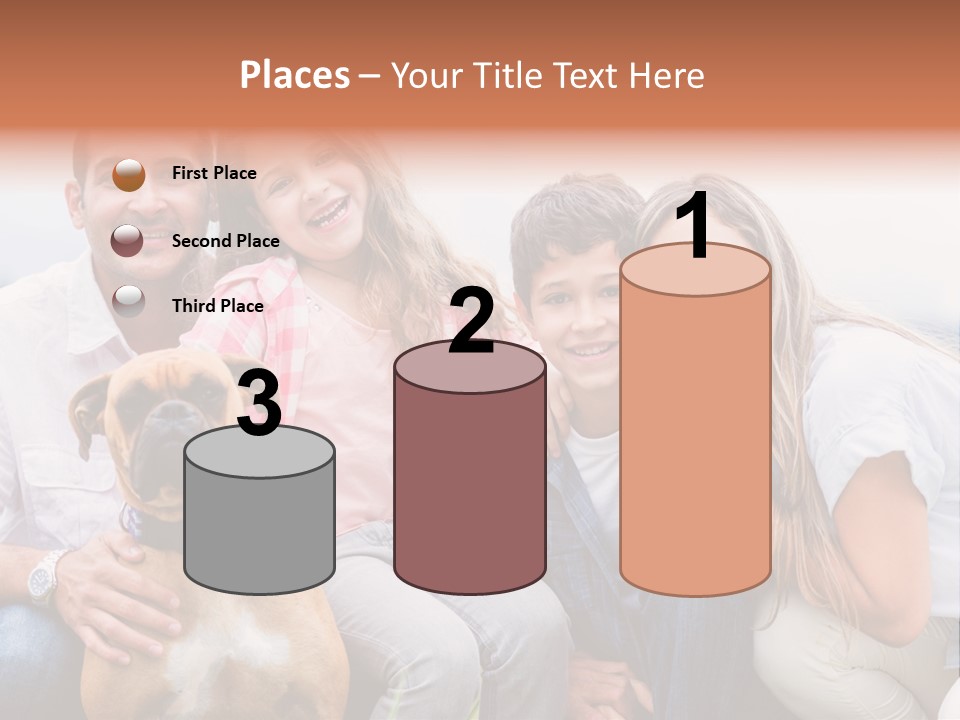 Person Pet Children PowerPoint Template