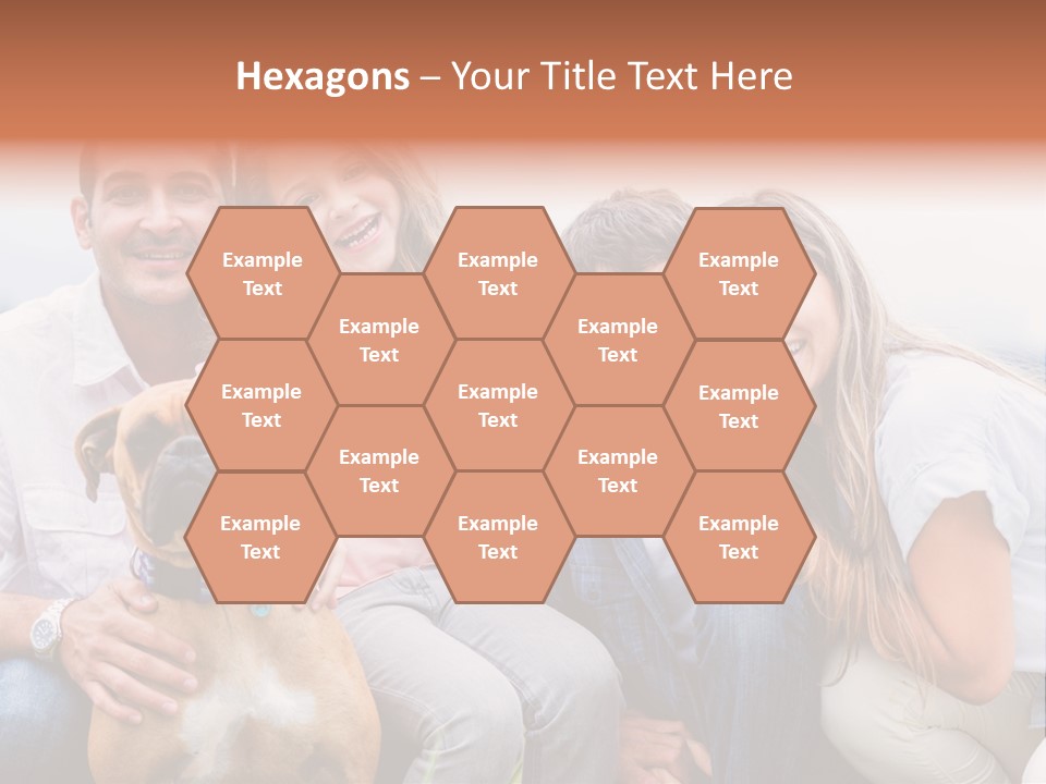 Person Pet Children PowerPoint Template