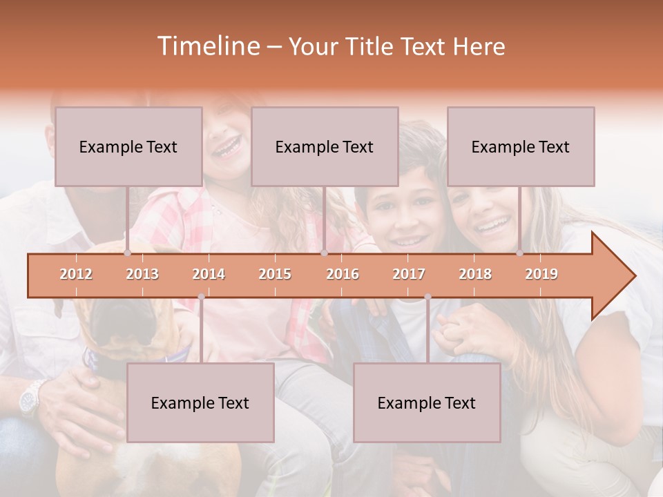 Person Pet Children PowerPoint Template