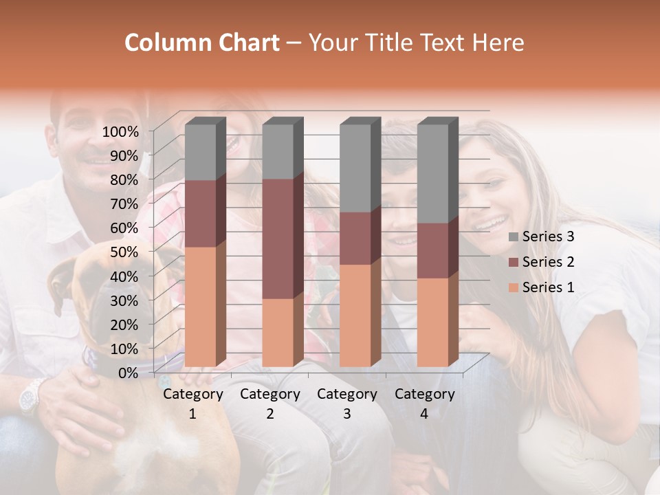 Person Pet Children PowerPoint Template