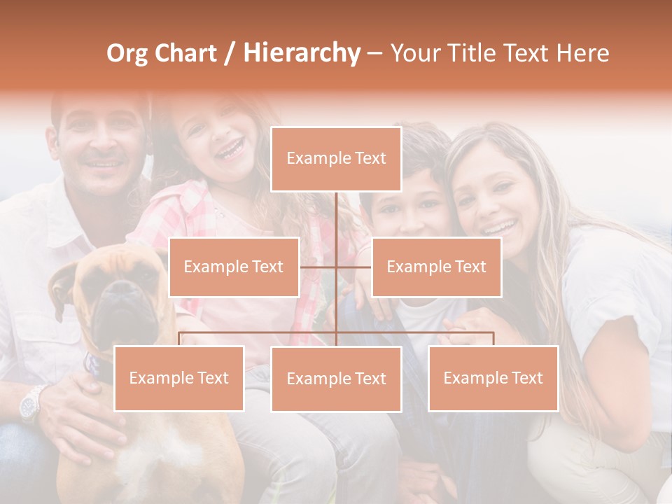 Person Pet Children PowerPoint Template