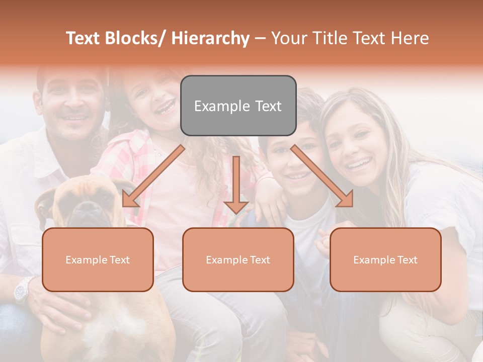 Person Pet Children PowerPoint Template