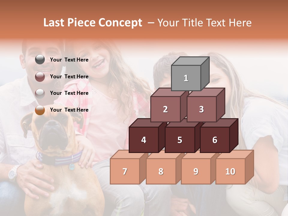 Person Pet Children PowerPoint Template