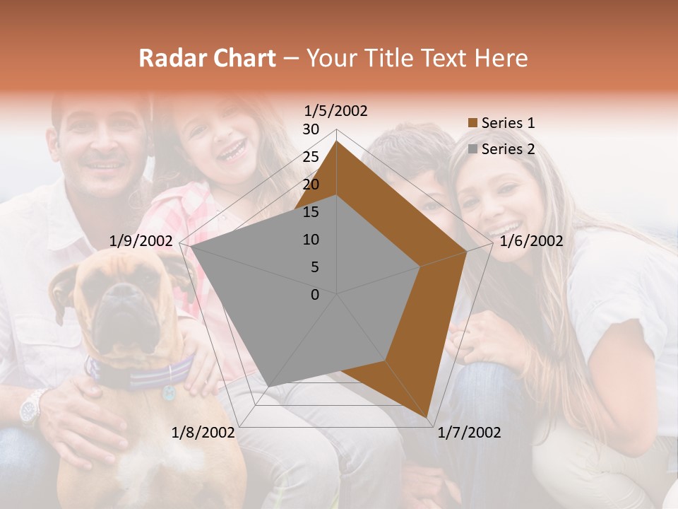 Person Pet Children PowerPoint Template