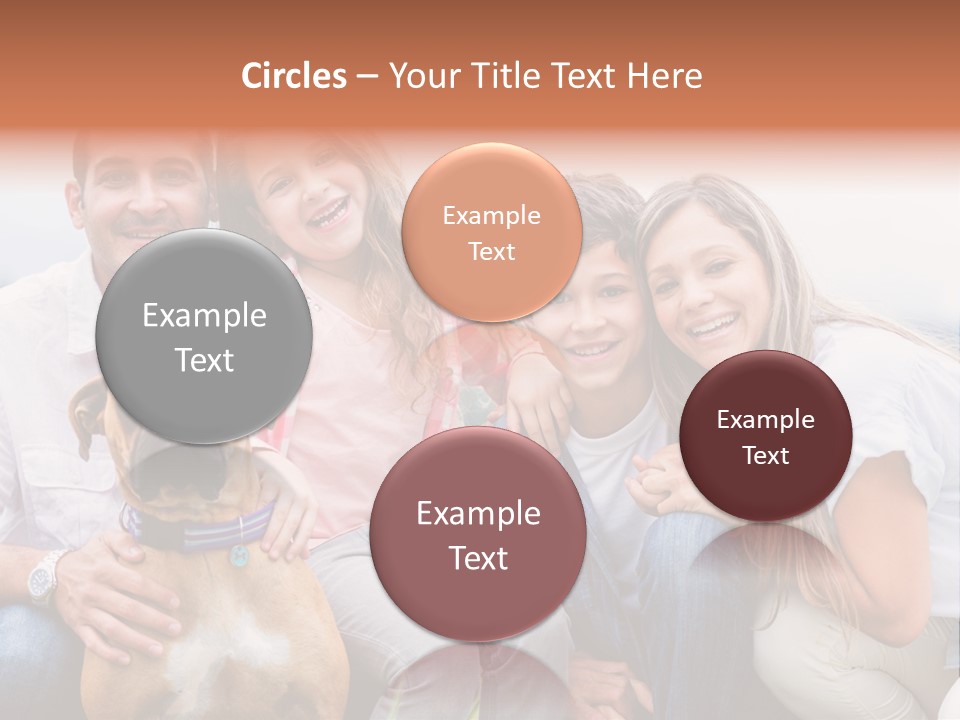 Person Pet Children PowerPoint Template