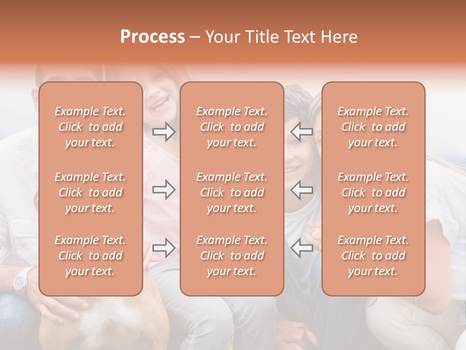 Person Pet Children PowerPoint Template