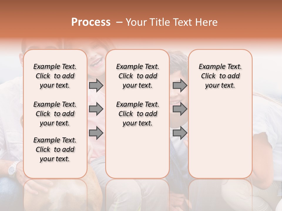 Person Pet Children PowerPoint Template