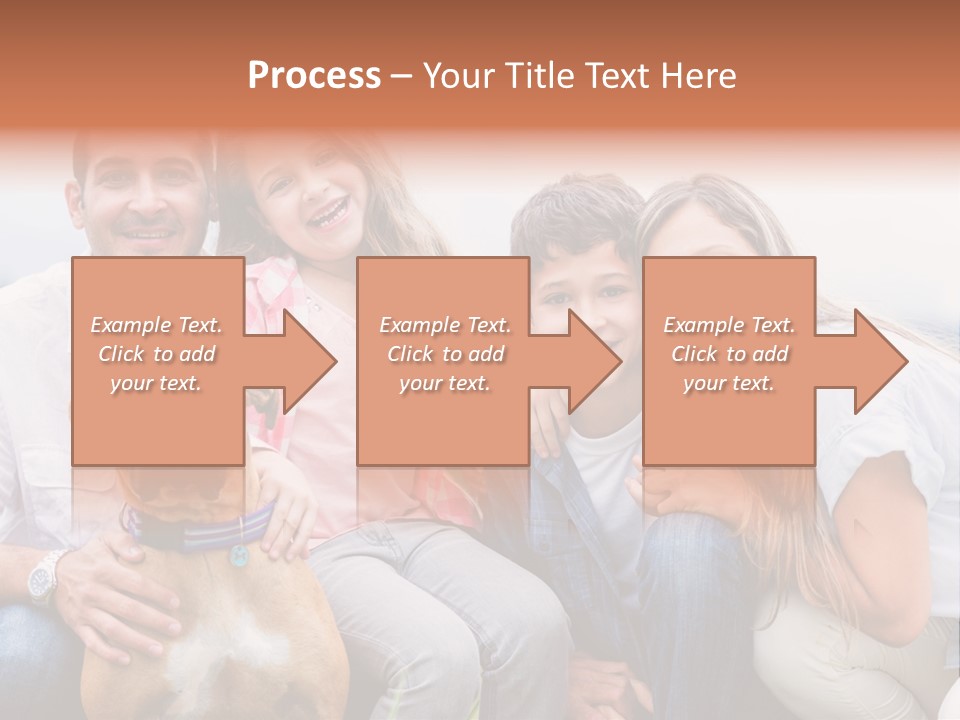 Person Pet Children PowerPoint Template
