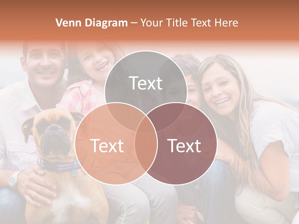 Person Pet Children PowerPoint Template