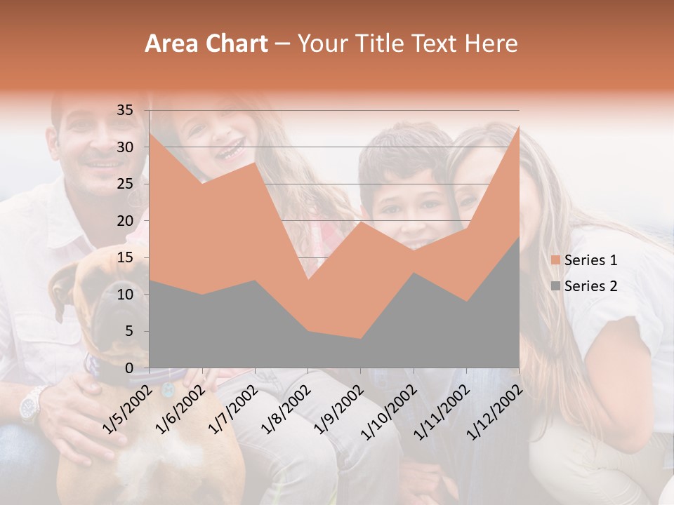 Person Pet Children PowerPoint Template