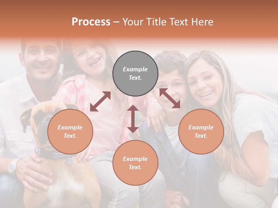 Person Pet Children PowerPoint Template