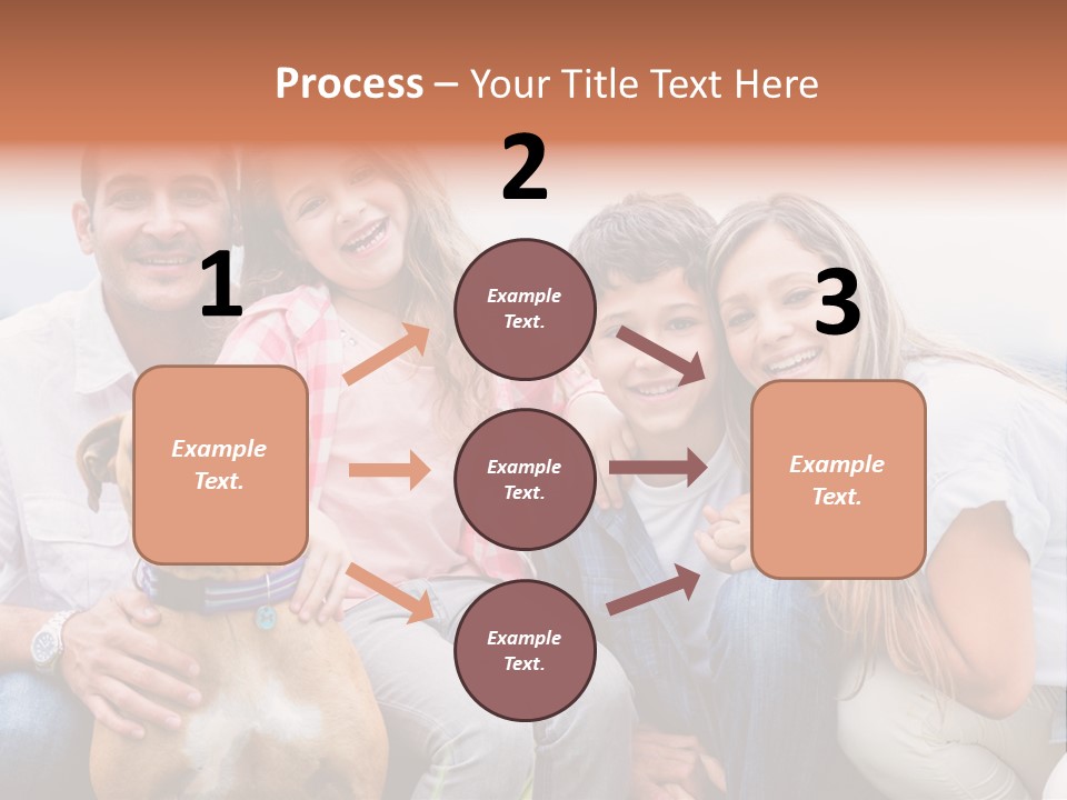 Person Pet Children PowerPoint Template