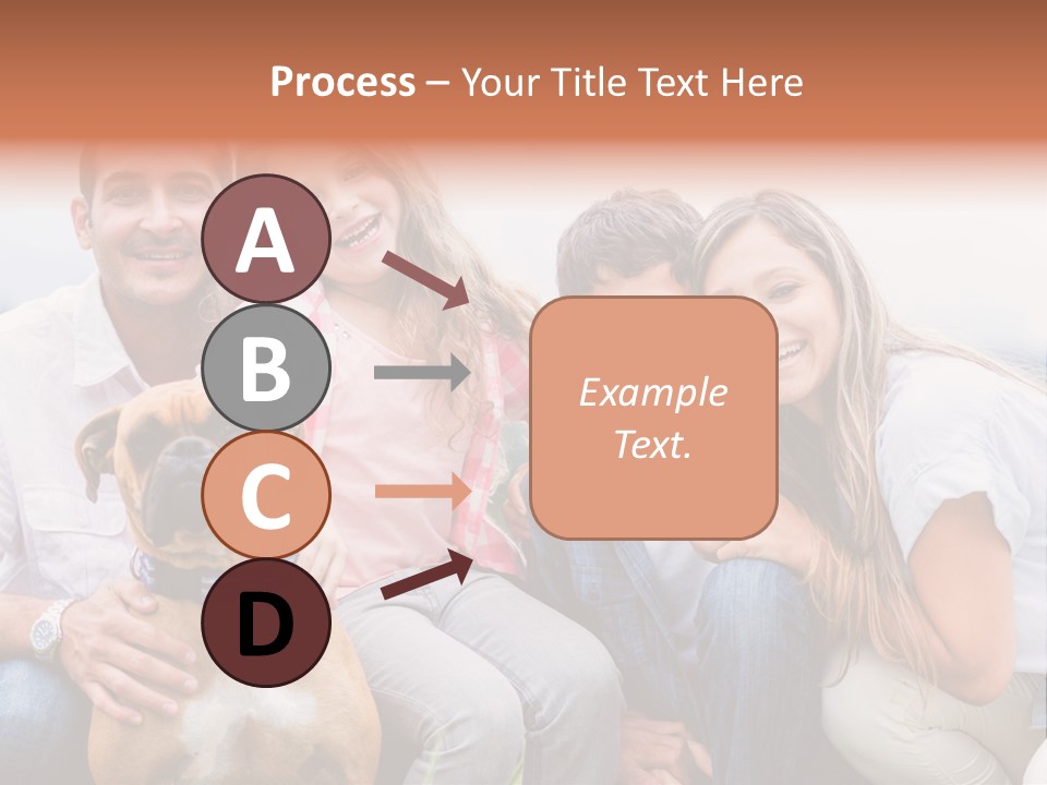 Person Pet Children PowerPoint Template