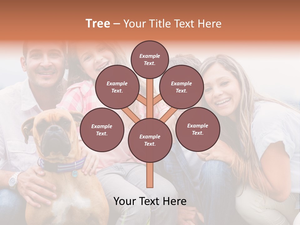 Person Pet Children PowerPoint Template