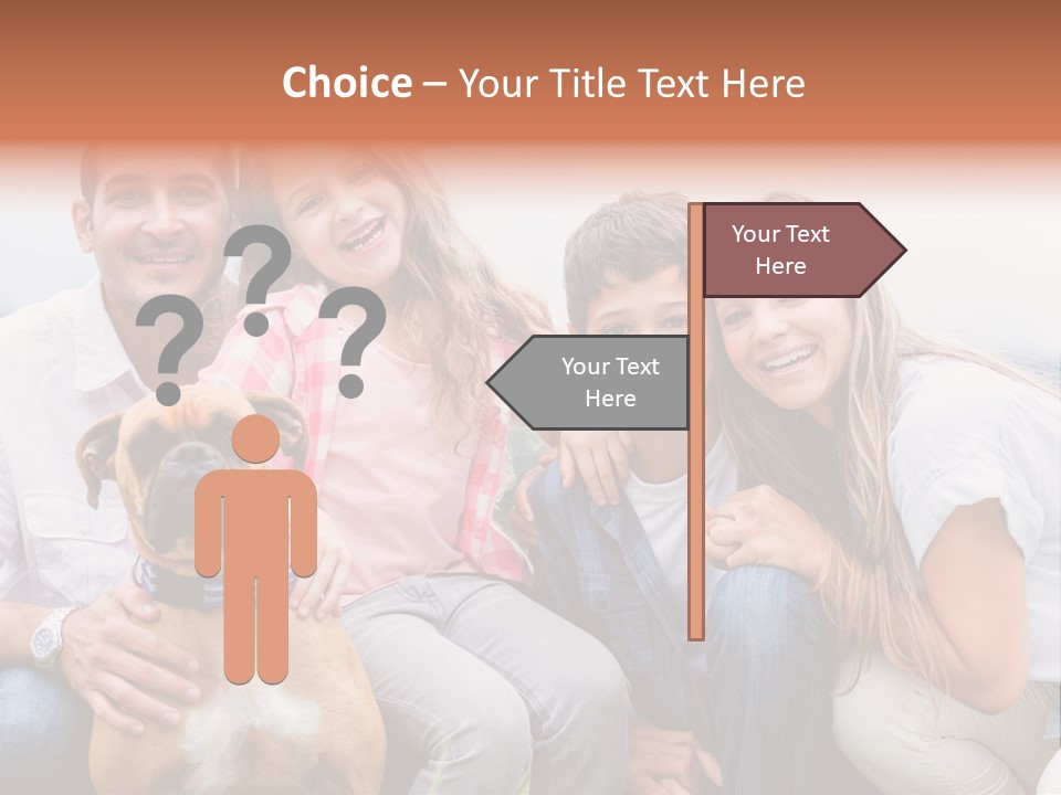 Person Pet Children PowerPoint Template